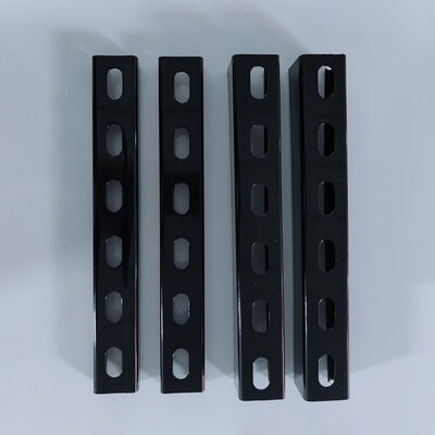 Buen precio Unistrut revestido con polvo, canal de apoyo de metal de 2,45 mm de espesor, resistente a la corrosión en línea