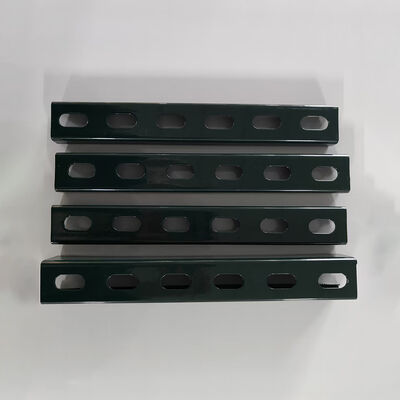 Good price Powder Coated Dark Green 41x41 Unistrut Channel Customization online