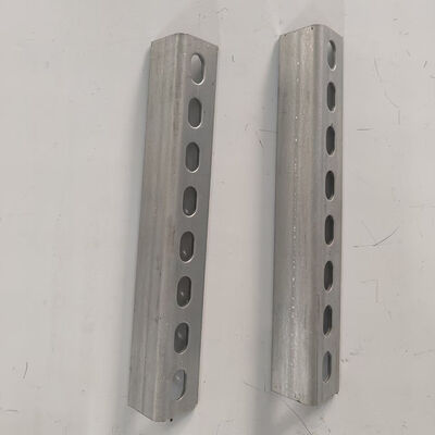 Good price Polishing Punched Angle Iron Slotted Angle Bar  For Construction Use online