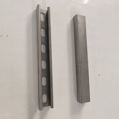Good price 41x21 Galvanized Rounded Corner C Unistrut Channels Solar Mounting Rail online