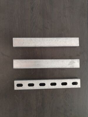 Good price Q235B Q355B Galvanized C Channel 41x21 Square Angle Slotted Metal Channel Hot Rolled Steel Strips for Long Lasting Structural Integrity online
