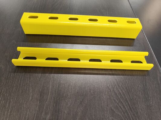 Good price Durable Carbon Steel Yellow Powder Coated C Strut Channel with Smooth Surface and Anti Rust Properties for Construction online
