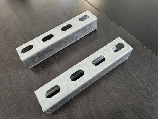 Good price 41×41mm Pre-Galvanized C Strut Channel for Anti-Seismic Structural Support in Building Engineering online